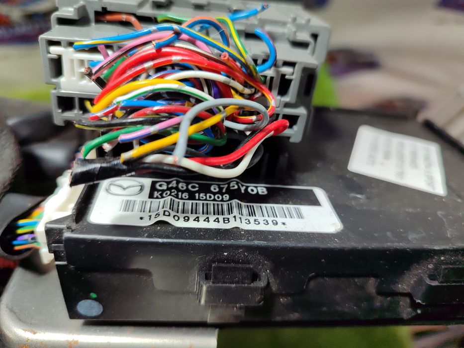 MODUL BLUETOOTH + MODUL REGLAJ FARURI + MODUL IPDM MAZDA 6 SPORT 2015 2.2 DIESEL BREAK / 2012-2025 / MAZDA 6 SPORT D 2.2 DIESEL 2009 / HATCHBACK 2007-2012 COD OEM GS8S-66-DHX / 35700-41619 / GAN75102XA / G46C675Y0B
