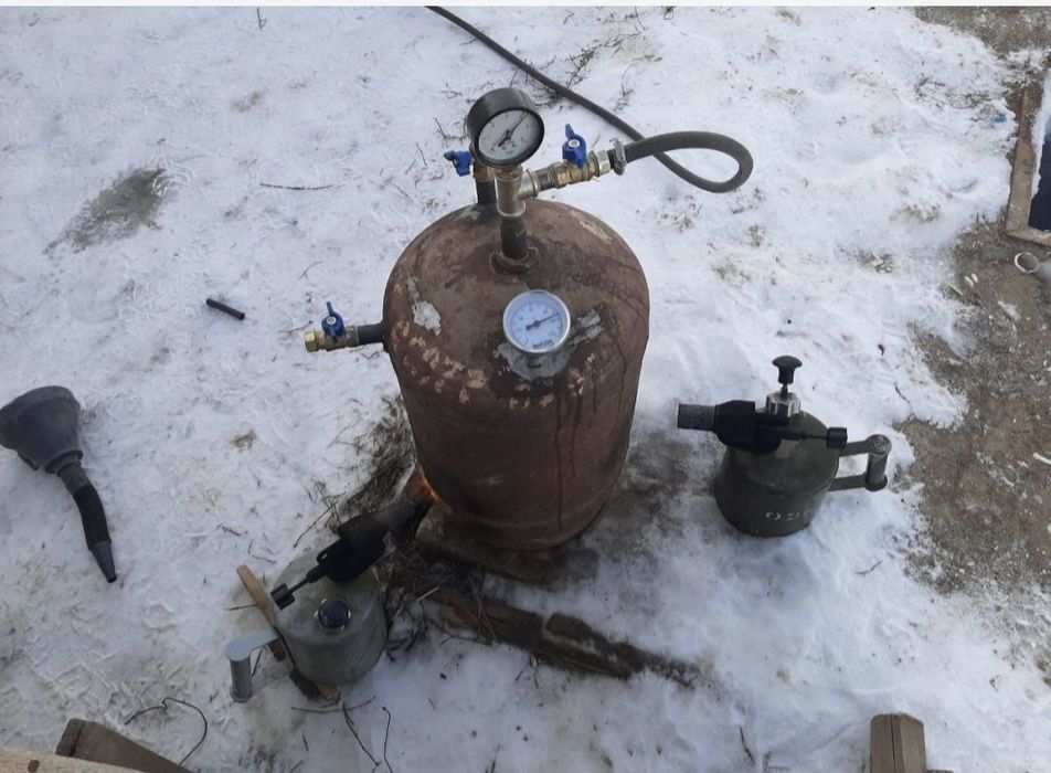 Размарозка водоправодных и канализационных труб парагенераторам.