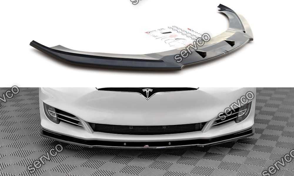 Prelungire bara fata Tesla Model S Facelift 2016- v1 - Maxton Design