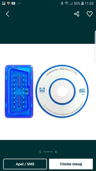 Tester diagnoza auto elm 327