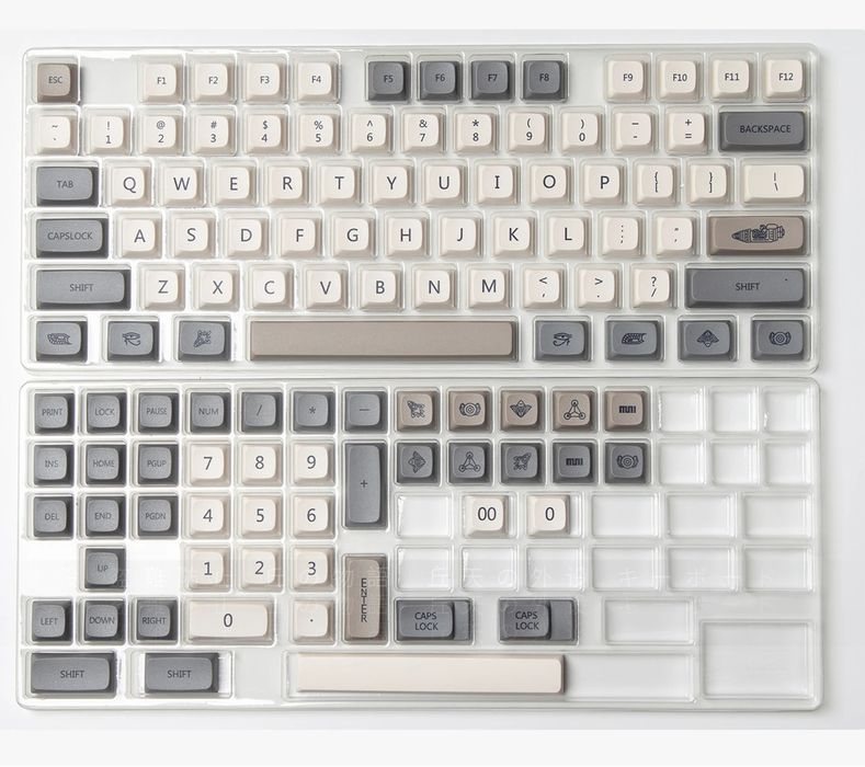 XDA profile keycaps - капачки за клавиатура ХДА профил