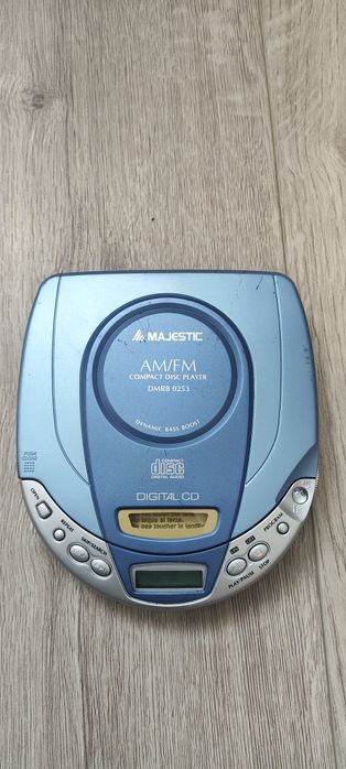 Cd Player Walkman Majestic