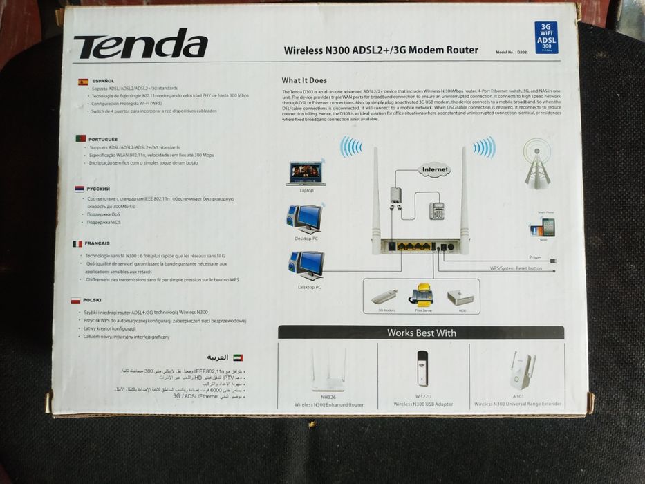 Wifi роутер Tenda