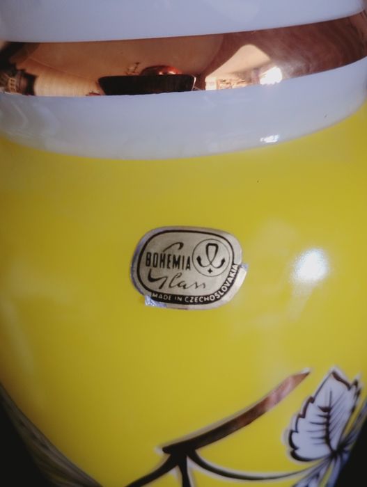 Ваза Богемия Чехословакия