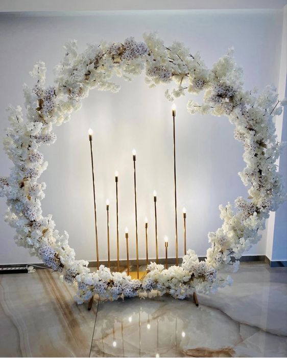 Arcada si sina de lumini