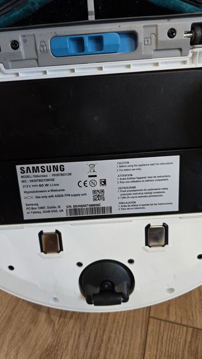 Робот прахосмукачка Samsung VR30T80313W.