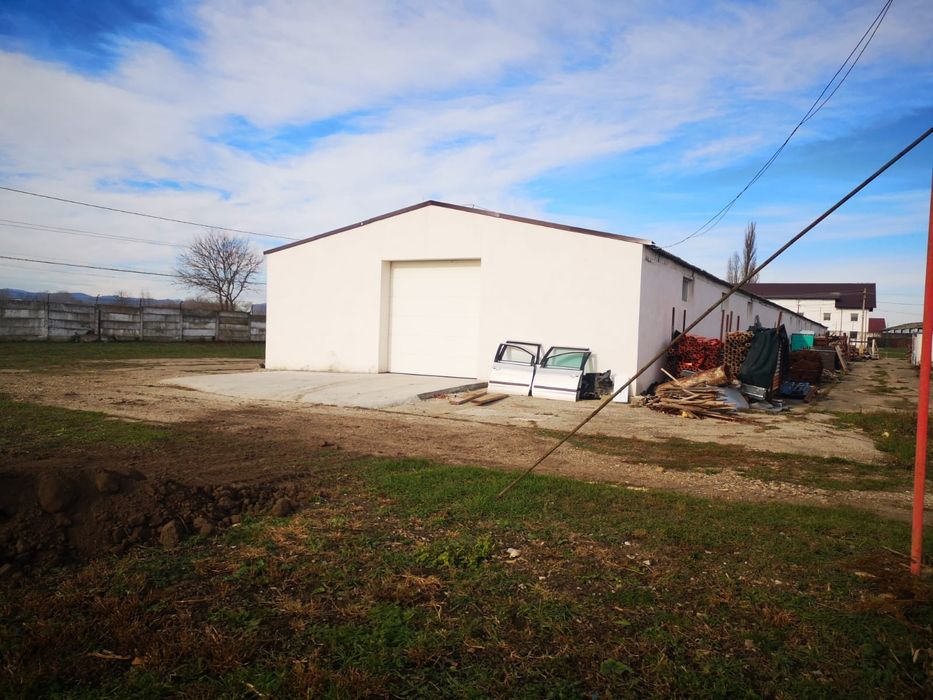 Vând sau închiriez hala 450mp sau 850mp curte betonata 3500mp 73000€