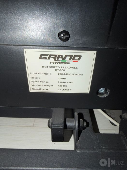 Продается беговая дорожка Grand Fitness GT-968 (состояние новой!)