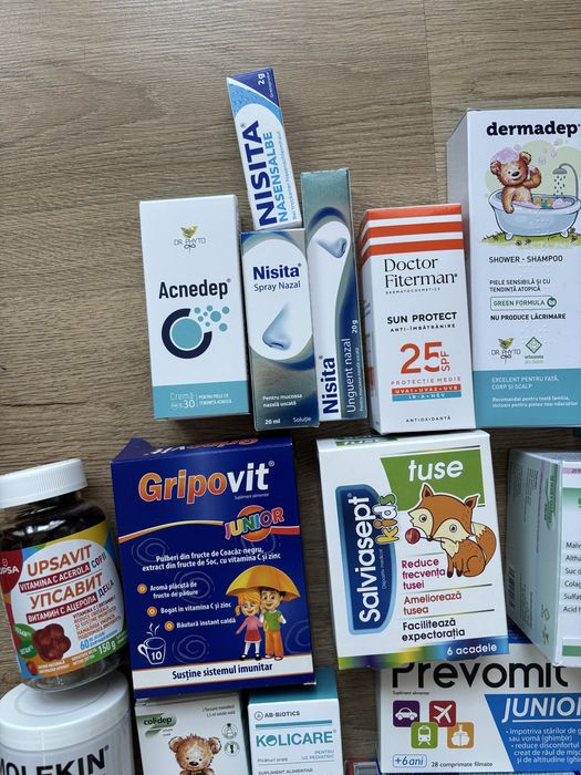 Produse de ingrijire si imunitate pentru copii
