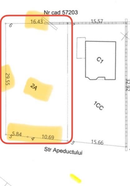 Parcela teren 5 ari Suceava Central