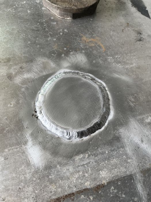 Аргон сварка поддонов грузовых баков