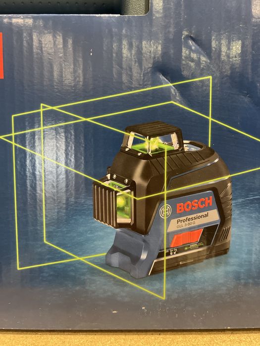 Nivele laser Bosch Gll 80-33G/Gll 3-80G si Gll 20-22 G-Sigilate(verde)