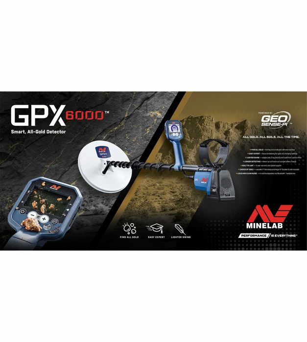 Металлоискатель minelab GPX 6000