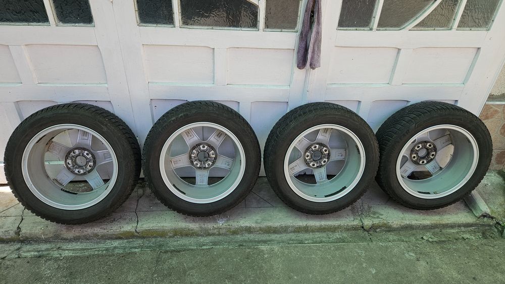 Jante aliaj VW Aspen Good Year 205/55 R16 originale VW + capacele VW