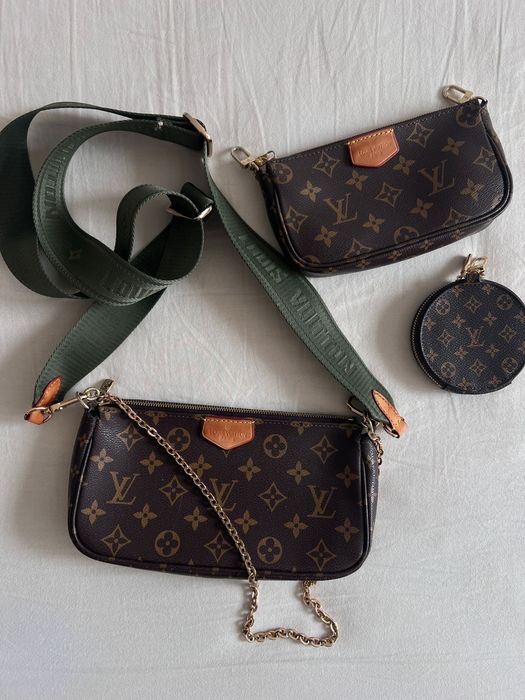 Multi pochette accessoires cloth crossbody bag