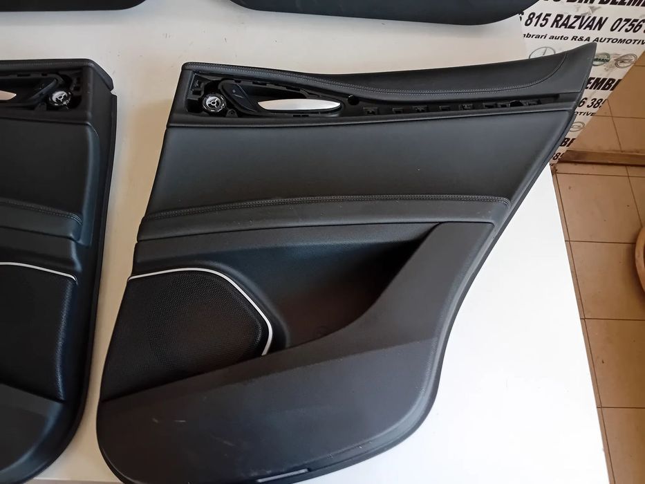 Fata Tapiterie Usa Din Piele Alfa Romeo Stelvio 2017-2022 Volan Stanga Impecabile