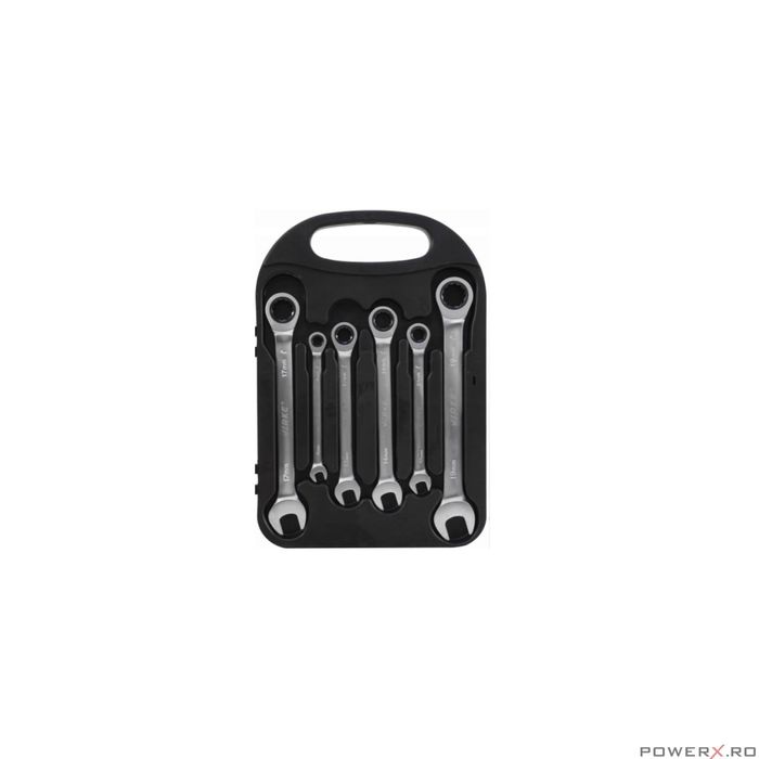 Set chei inelare articulate cu clichet 7 piese 8-19mm Verke