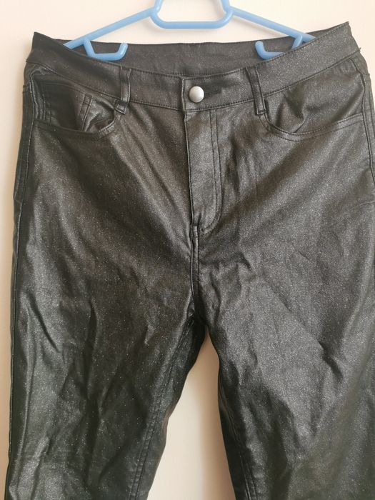 Blugi skinny Calzedonia cu sclipici noi mărimea M