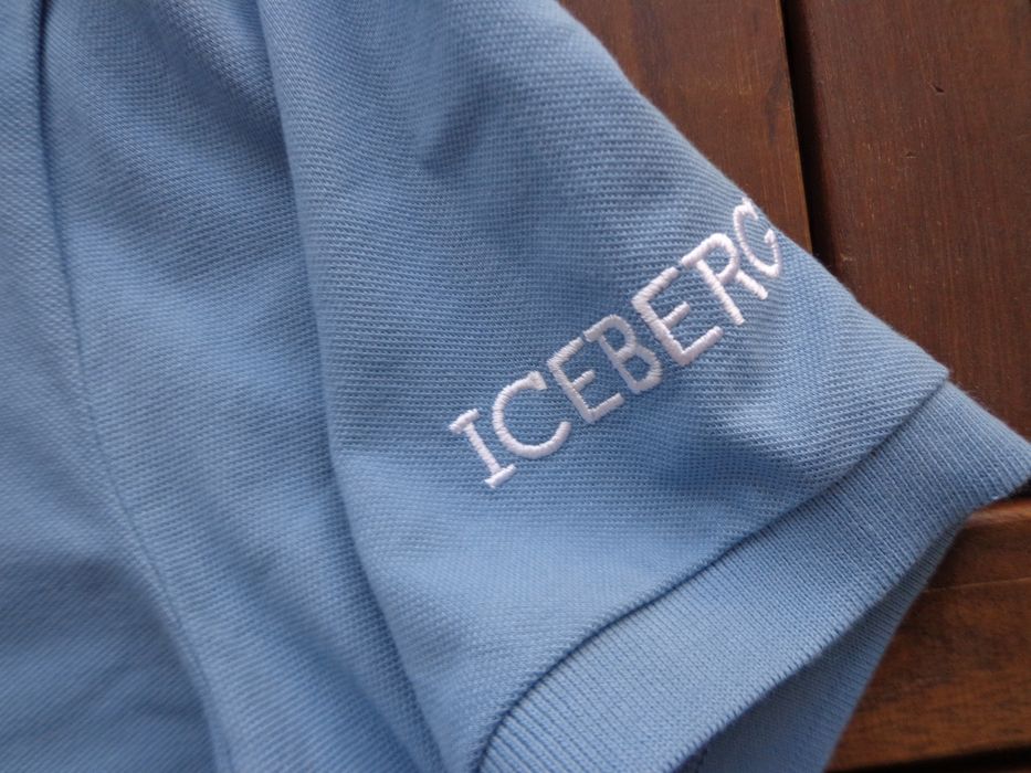 Мъжка поло тениска ICEBERG Daffy Duck Polo T-shirt Blue размери M, XL