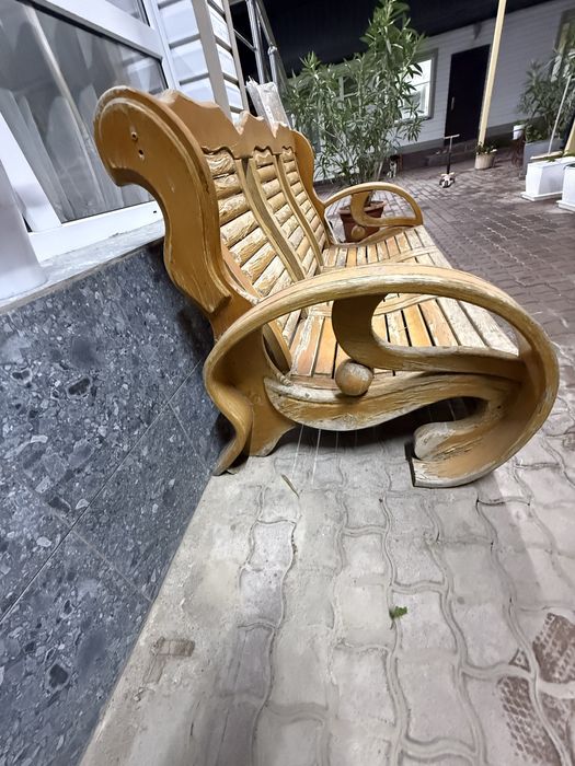 Мебель для сада чистое дерево
