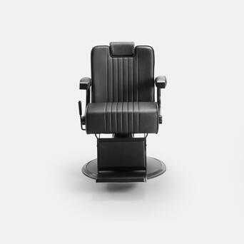 Scaun frizerie/barberie-Goni Black - Negru