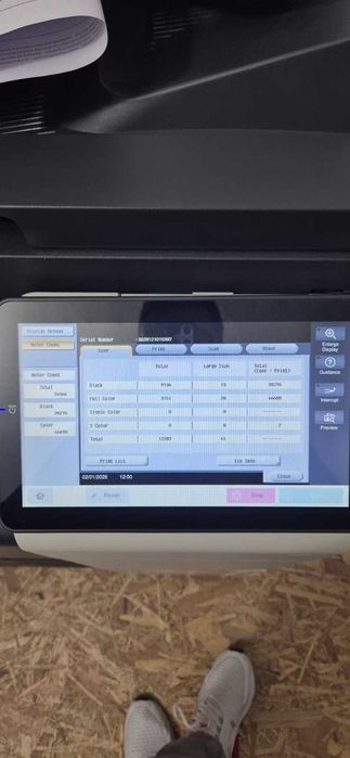 Imprimanta Copiator Develop Ineo +250i Contor 74966 pagini