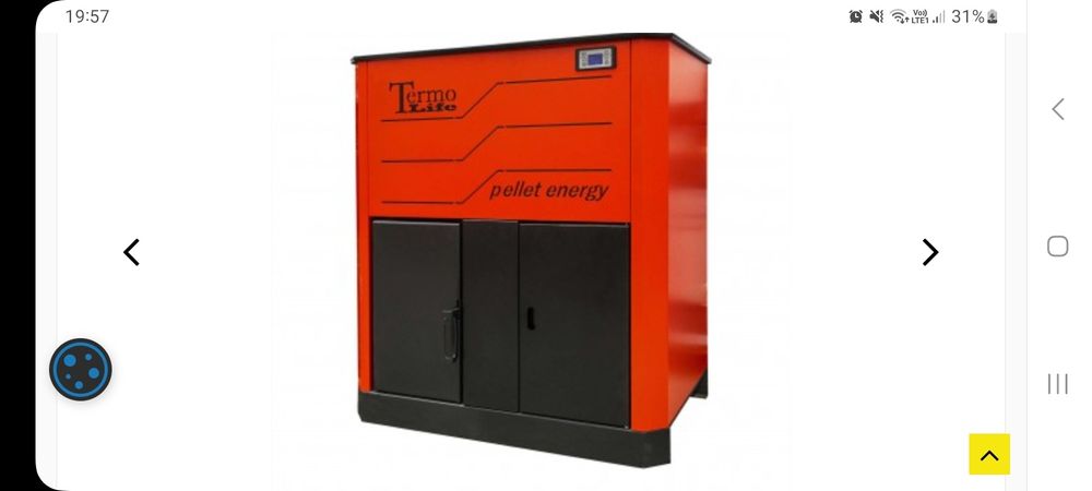 De vinzare  centrala termolife 40 kw  peleti