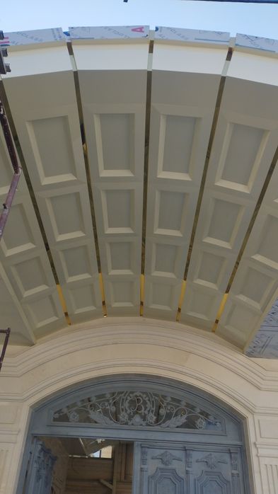 Alyukobond travertin sokl kafel tunkafon