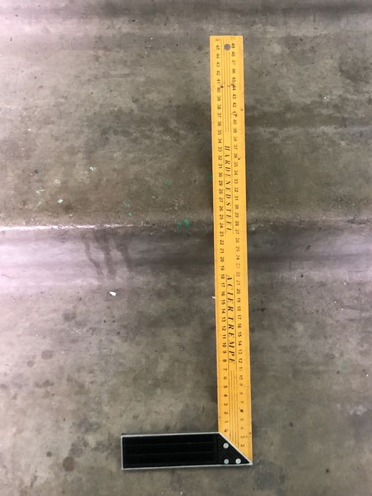 Линейка строительная 50 см