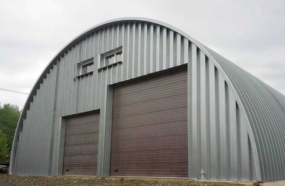 Строим бескаркасные ангары