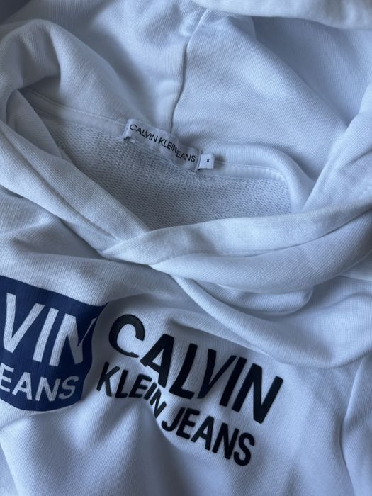 Hanorac copii unisex Calvin Klein Jeans impecabil