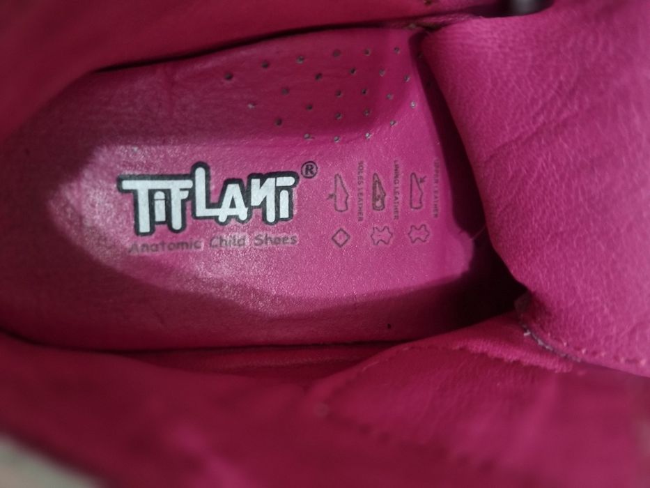 Кожаная обувь Tiflani, размер 21, для девочки