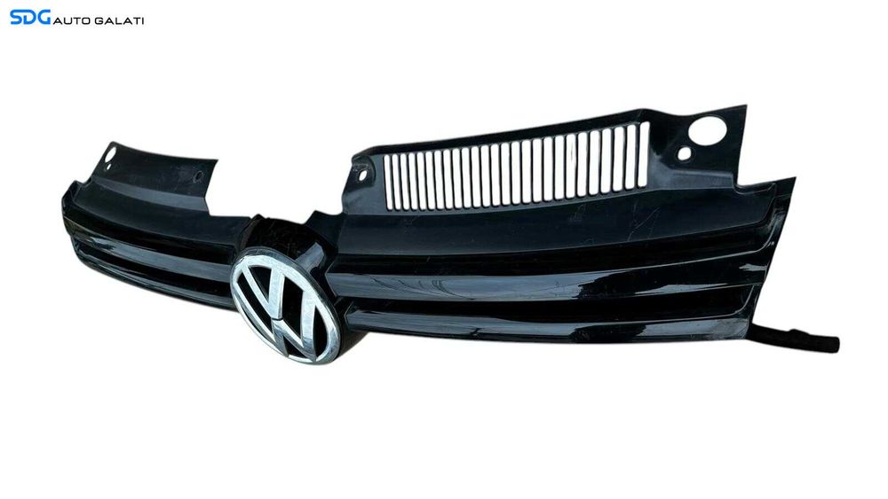 Grila Centrala cu Emblema Sigla de pe Bara Spoiler Fata Volkswagen Golf 6 2008 - 2013 Cod 5K0853653 5K0853651 [L5330]