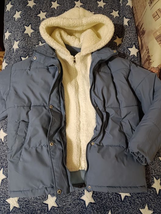 Куртка оверсайз зимняя