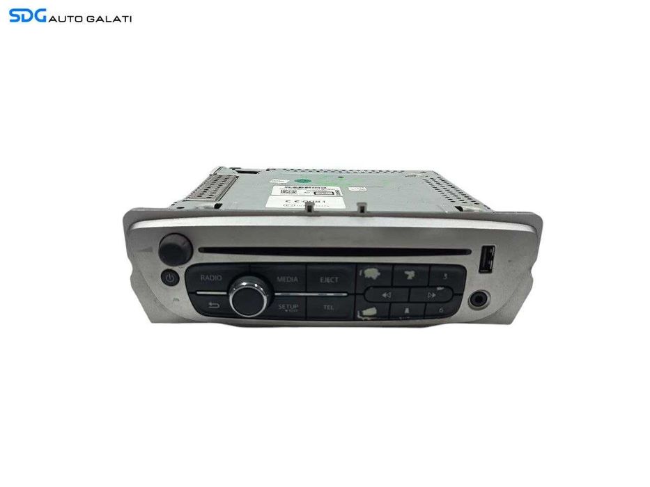 Unitate Radio CD Player Bluetooth cu Display si Telecomanda Renault Megane 3 2008 - 2015 Cod 281153266R 259153398R [L6733]