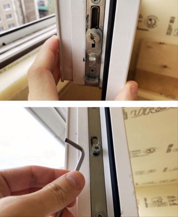 Ремонт пластиковых окон и дверей замена резинок регулировка