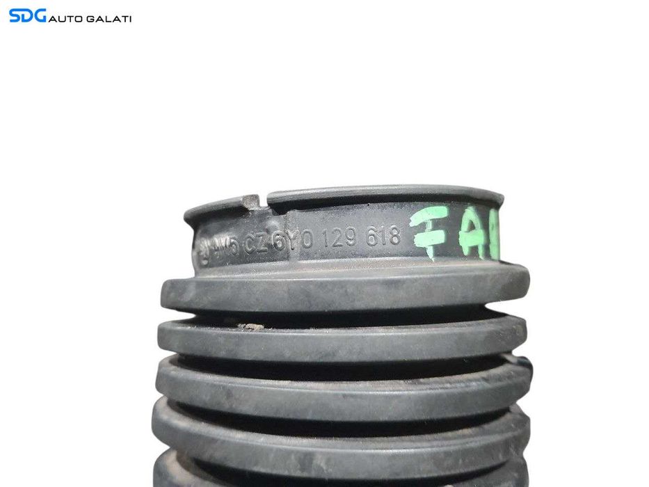 Furtun Conducta Tub Tubulatura Admisie Aer Skoda Fabia 1 1.2 B 2000 - 2007 Cod 6Y0129618 [N3159]