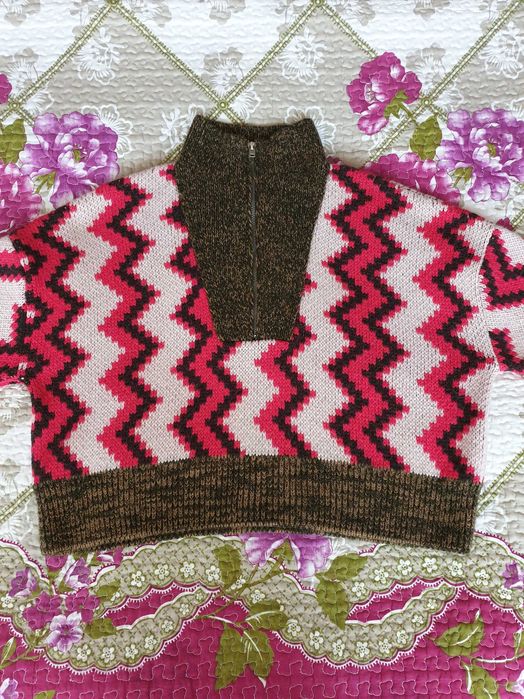 Pulover pe gat mix lana alpaca Closed