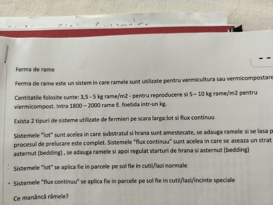 Vind afacere ferma de răme vermicultura,vermicompost