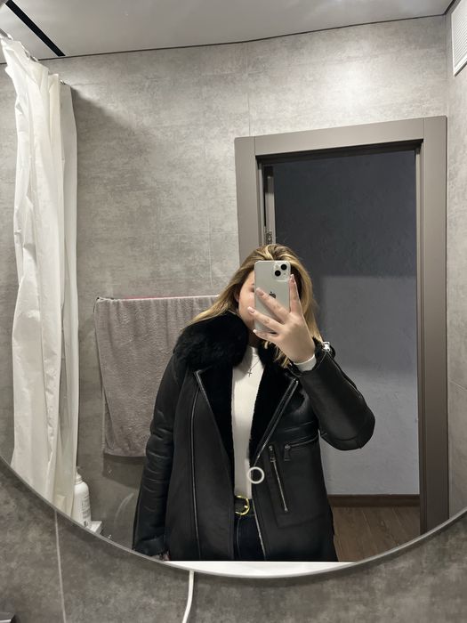 Дубленка авиатор