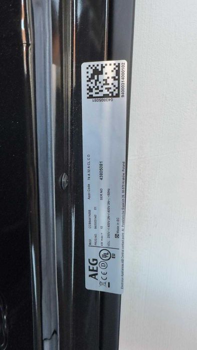 Aragaz AEG CCB6441NBB