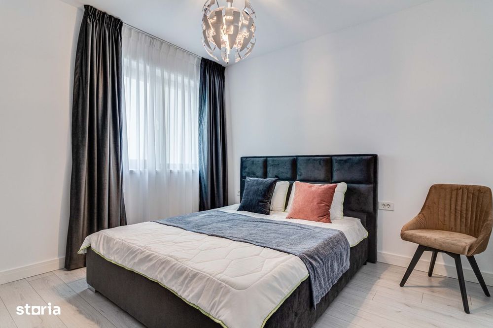 NOU! 3 camere, mobilat LUX , 2 bai - Porsche PIPERA