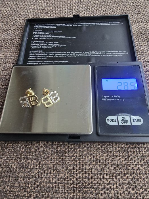 Златни обеци 14 к