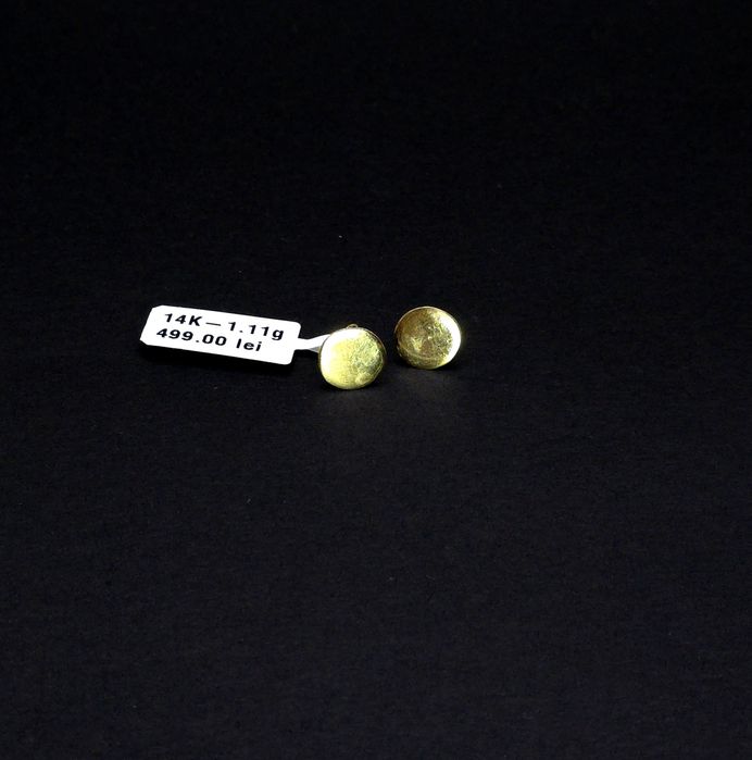 Bijuteria Royal cercei din aur 14 k 1.11 gr