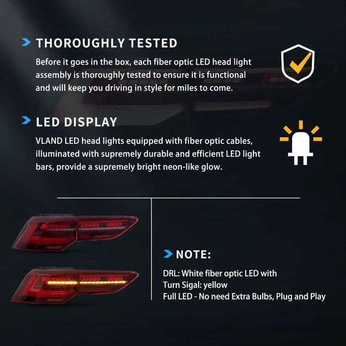 Комплект LED стопове за ГОЛФ 8 Golf 2019-