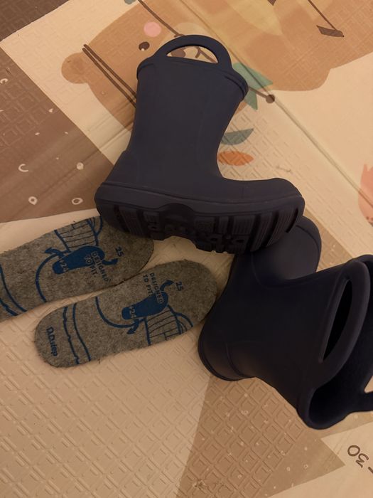 Cizmulite lejere de ploaie DDstep, barefoot nr 25