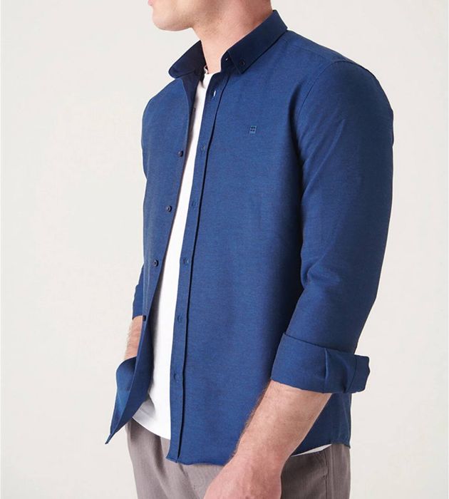 AVVA рубашка с длинным рукавом классического кроя