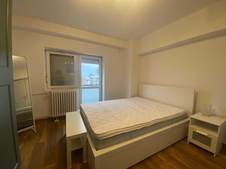 Apartament Pta Alba Iulia, 2 camere decomandate, et 6/7, AC, masina spalat rufe/vase, TV, usa blindata, mobilat renovat, punct termic la baza blocului