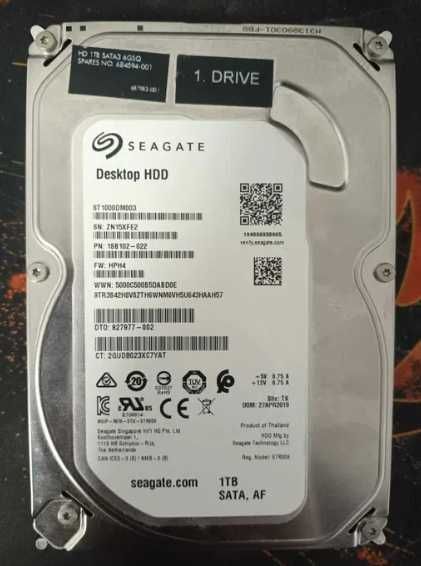 HDD Seagate 1TB, 7200rpm, 64MB, SATA3