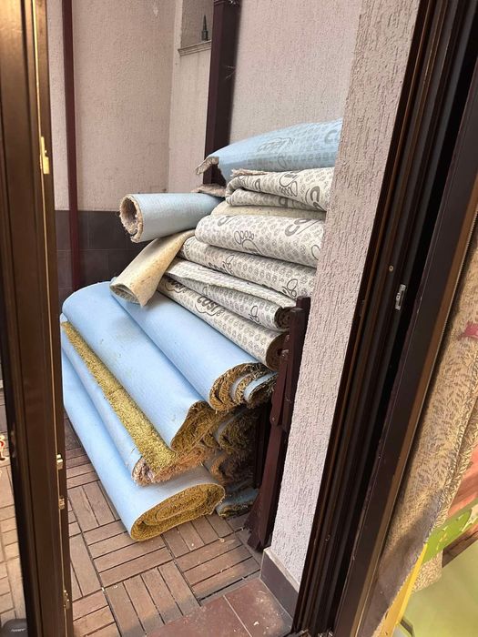 Мокет и подложка на парчета